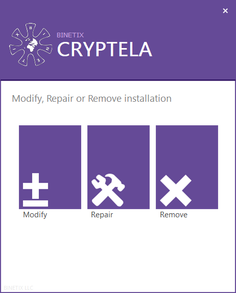 cryptela_installer_maintenence