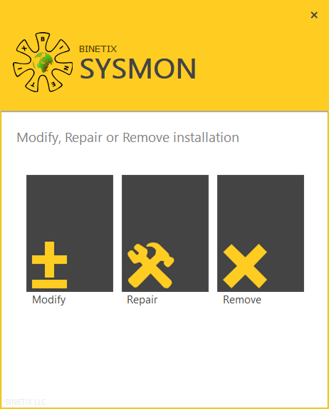 sysmon_installer_maintenence