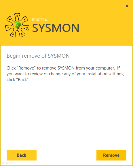 sysmon_installer_remove